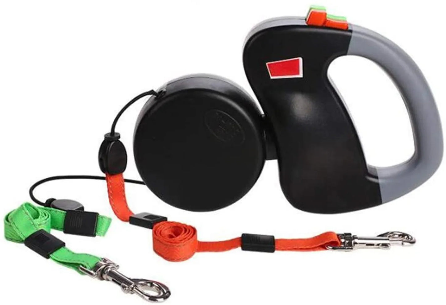 Double Retractable Dog Leash