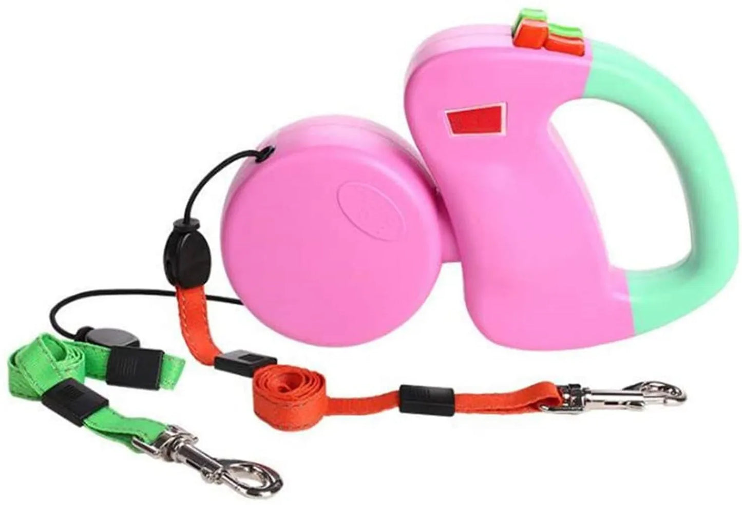 Double Retractable Dog Leash